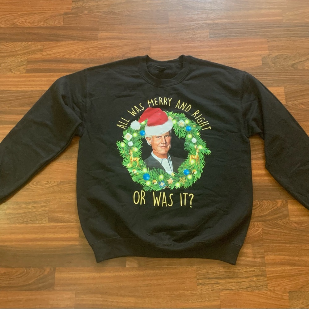 Gildan Crewneck Sweatshirt Sz M National Lampoons Christmas Holiday Funny New